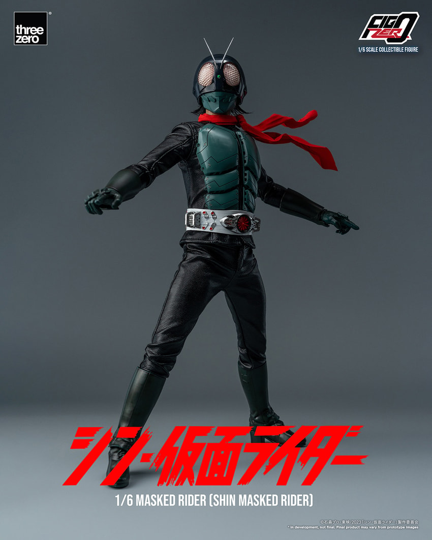 Shin Masked Rider- Prototype Shown View 1