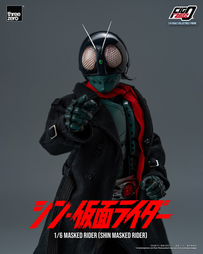 Shin Masked Rider- Prototype Shown View 4