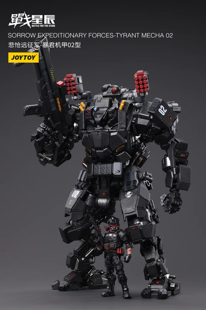 Battle for the Stars Sorrow Expeditionary Forces Tyrant Mecha 02 Collectible Figure - Prototype Shown View 6