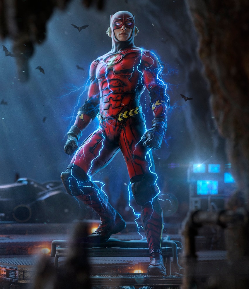 DC Comics The Flash (Alternate Version) 1:10 Scale Statue - Prototype Shown View 1