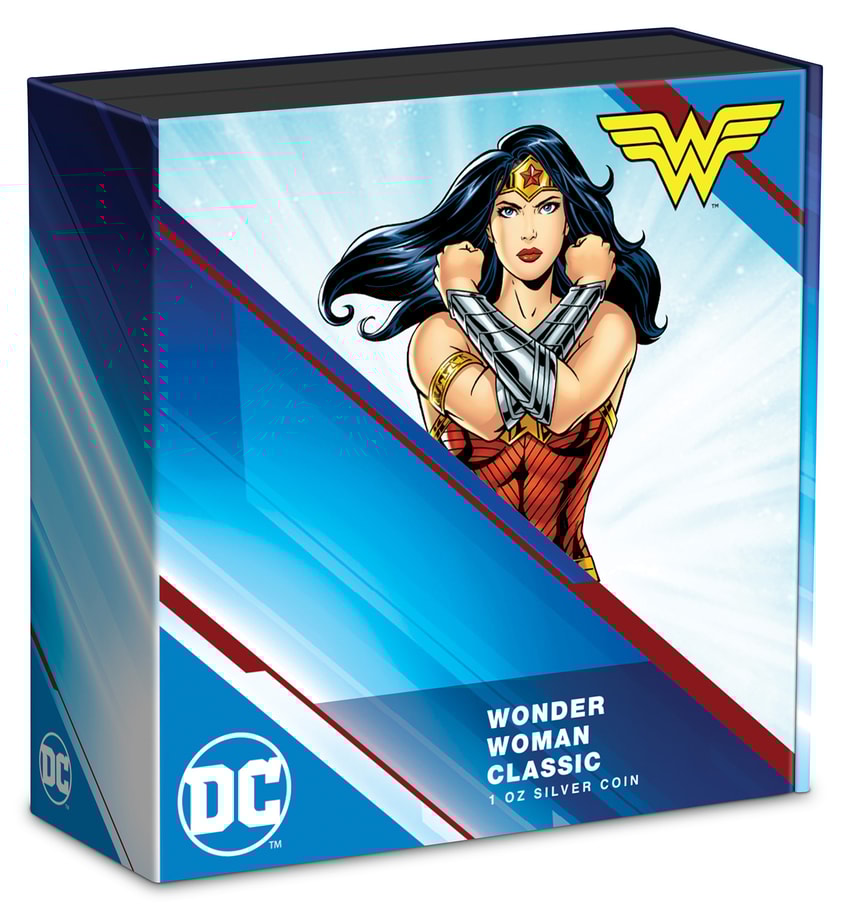 Wonder Woman 1oz Silver Coin by New Zealand Mint | Sideshow