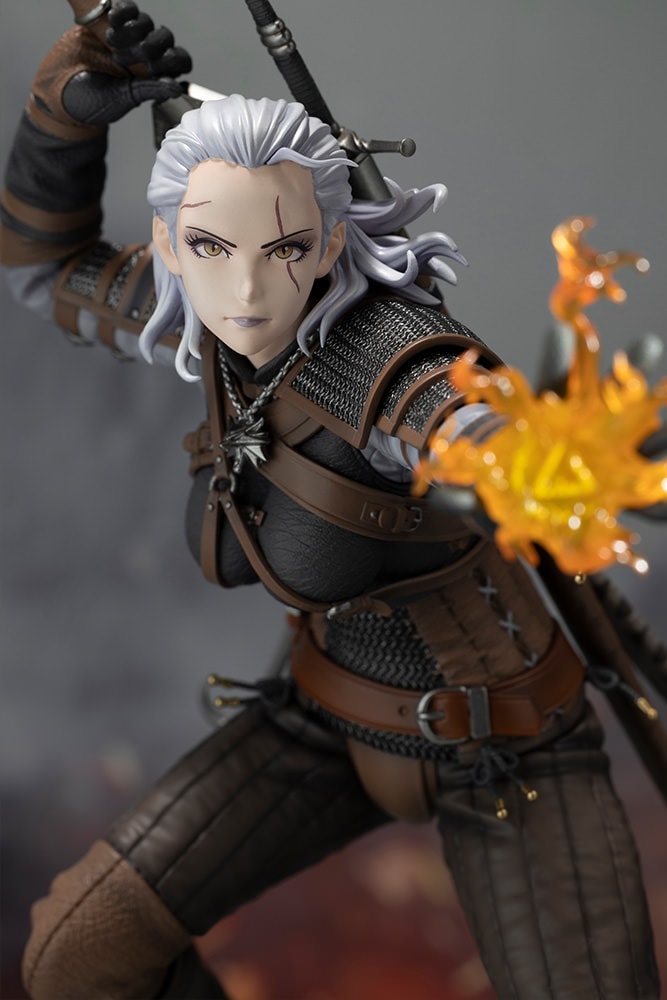 The Witcher Geralt Bishoujo Statues - Prototype Shown View 3
