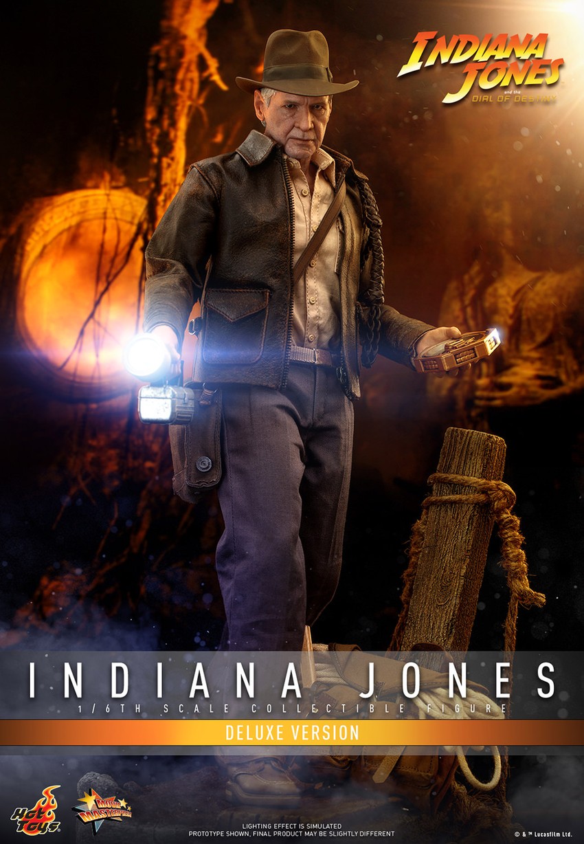 Indiana Jones Indiana Jones (Deluxe Version) Sixth Scale Figure - Prototype Shown View 1