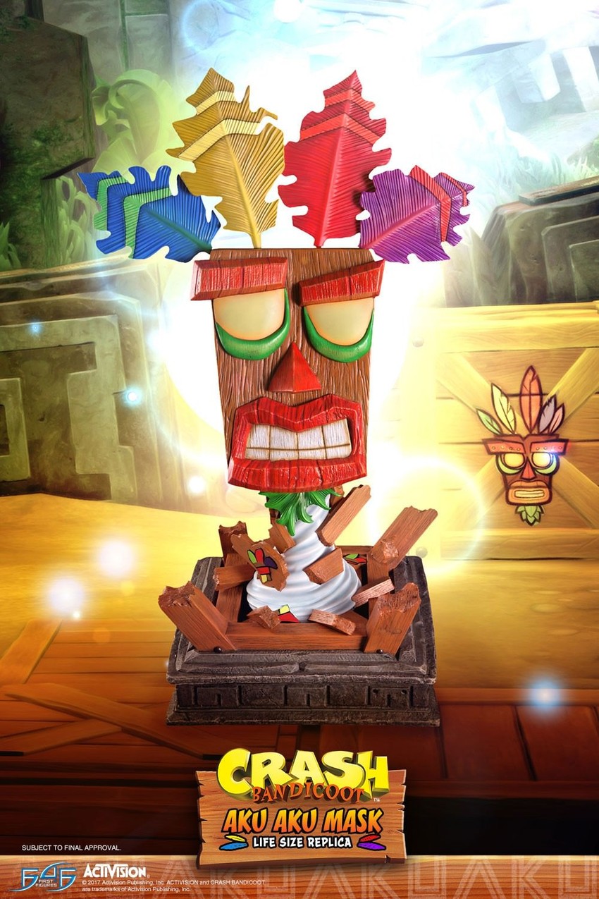 Aku Aku Mask Replica by First 4 Figures | Sideshow Collectibles