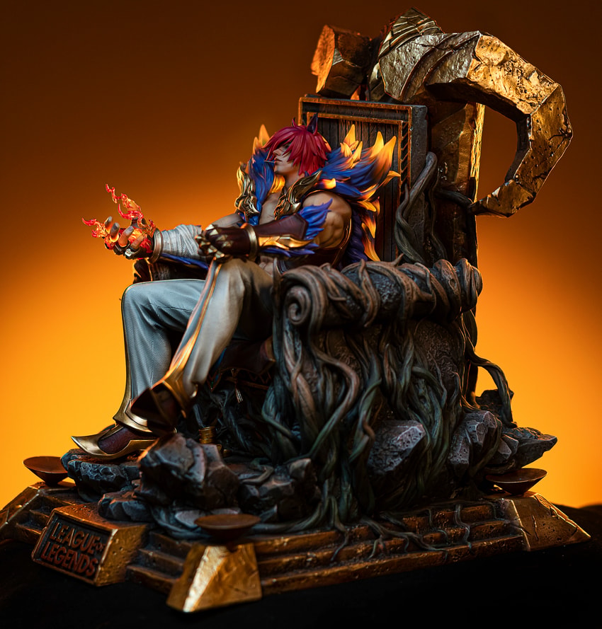 League of Legends Sett Statues - Prototype Shown View 5