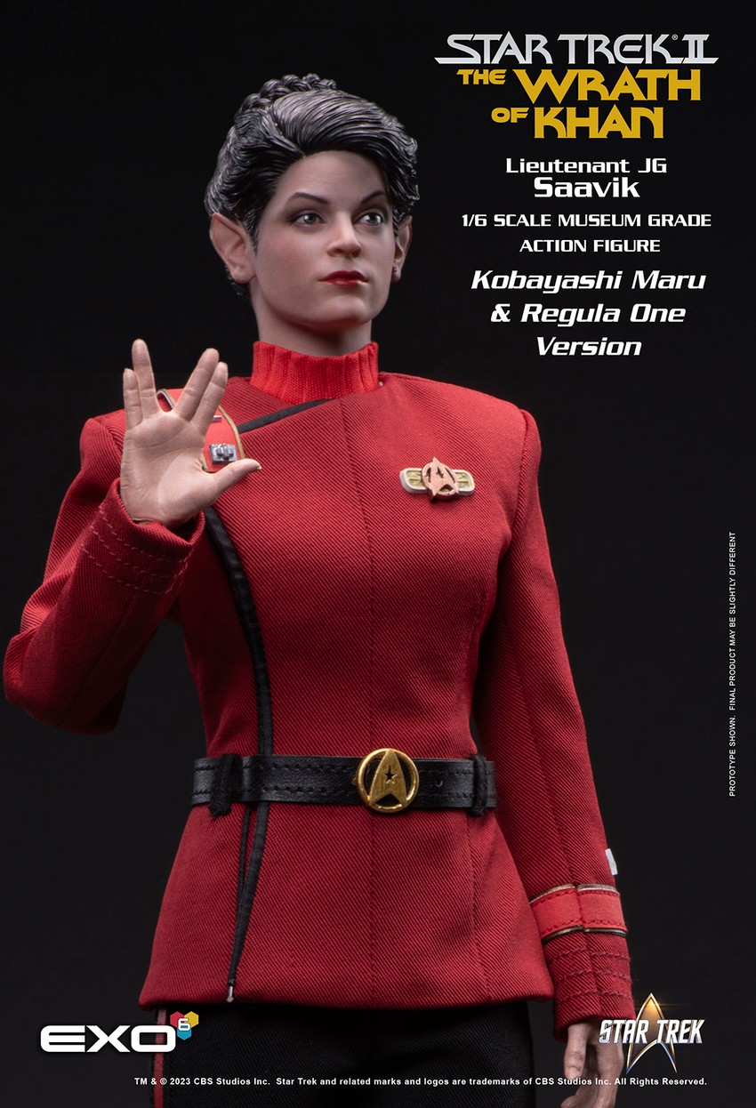 Star Trek Lt. Saavik (Kobayashi Maru Version) Sixth Scale Figure - Prototype Shown View 1