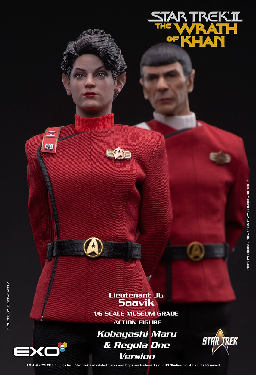 Star Trek Lt. Saavik (Kobayashi Maru Version) Sixth Scale Figure - Prototype Shown View 6