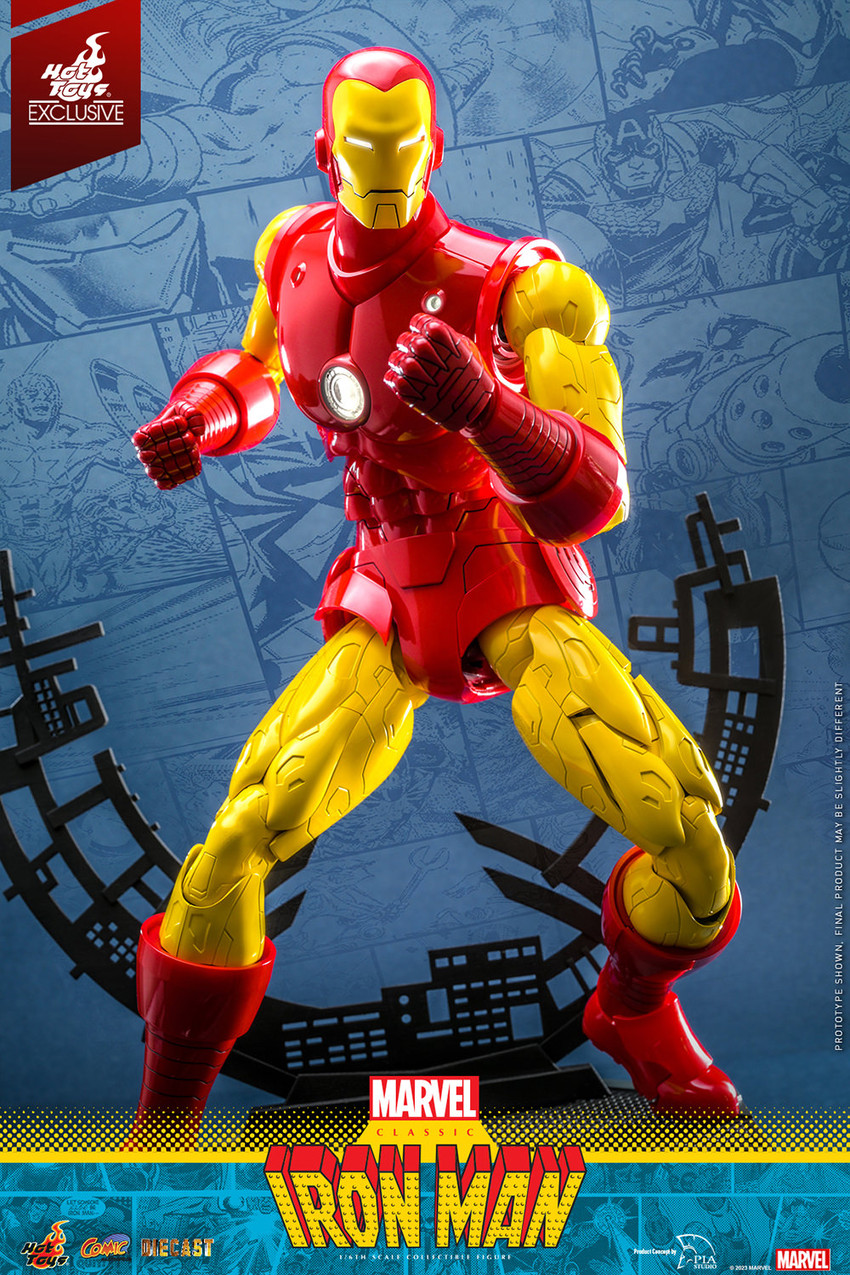 Iron man classic figure deals