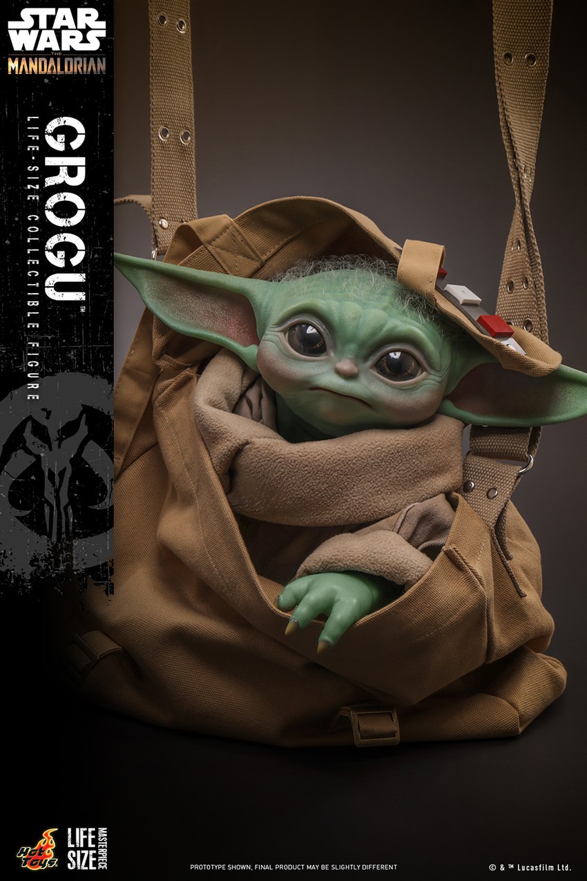 新到着 Hot by Figure Life-Size Grogu Toys Collectibles Sideshow | その他
