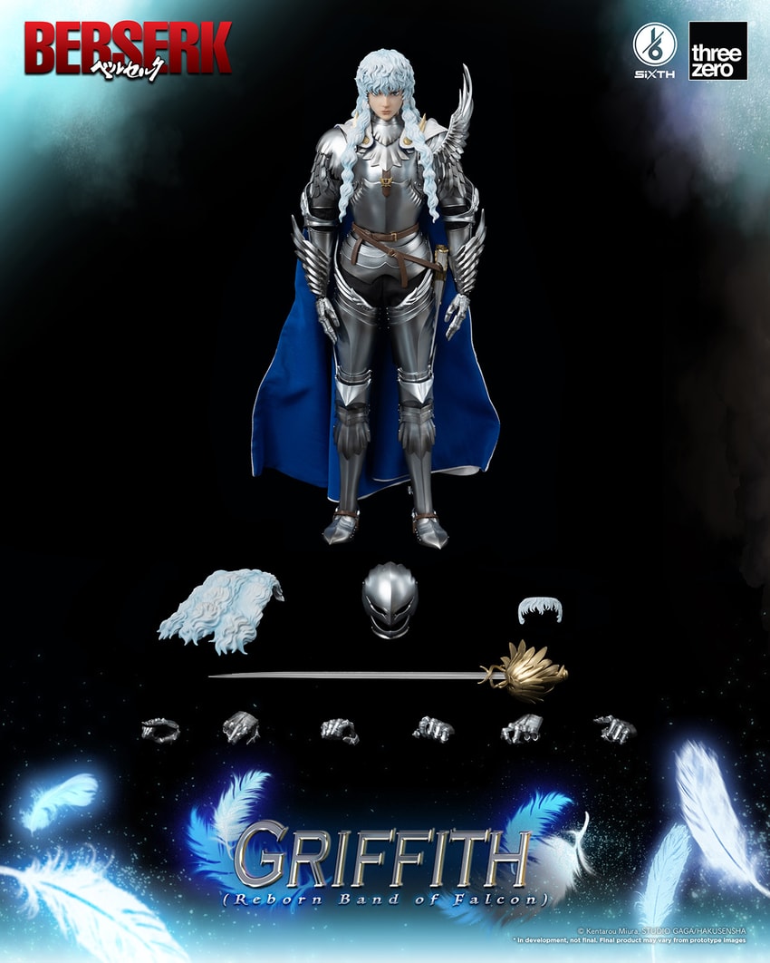 Berserk Griffith (Reborn Band of Falcon) Sixth Scale Figure - Prototype Shown View 6