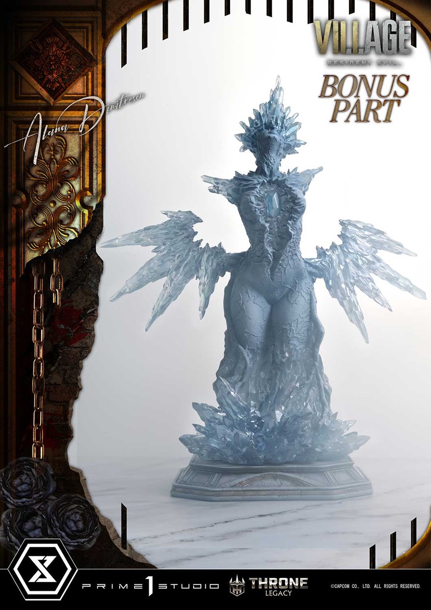 Resident Evil Alcina Dimitrescu (Deluxe Bonus Version) Quarter Scale Statue - Prototype Shown View 3
