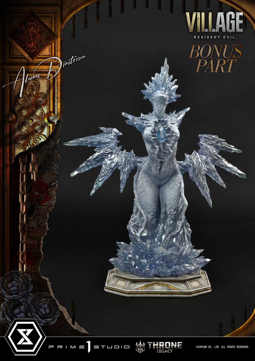 Resident Evil Alcina Dimitrescu (Deluxe Bonus Version) Quarter Scale Statue - Prototype Shown View 6