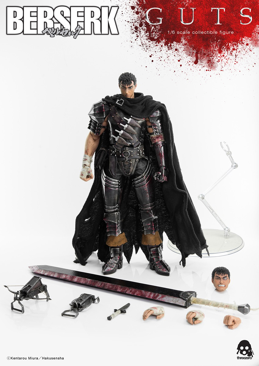 Guts Black Swordsman Sixth Scale Figure by Threezero | Sideshow