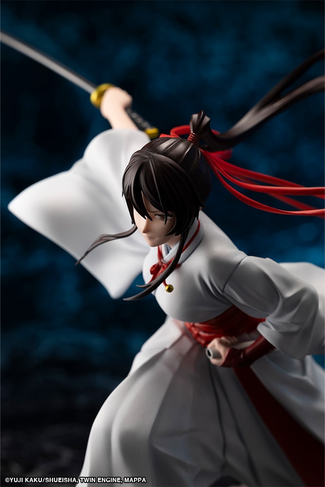 Hell's Paradise Sagiri Yamada Asaemon Statues - Prototype Shown View 3