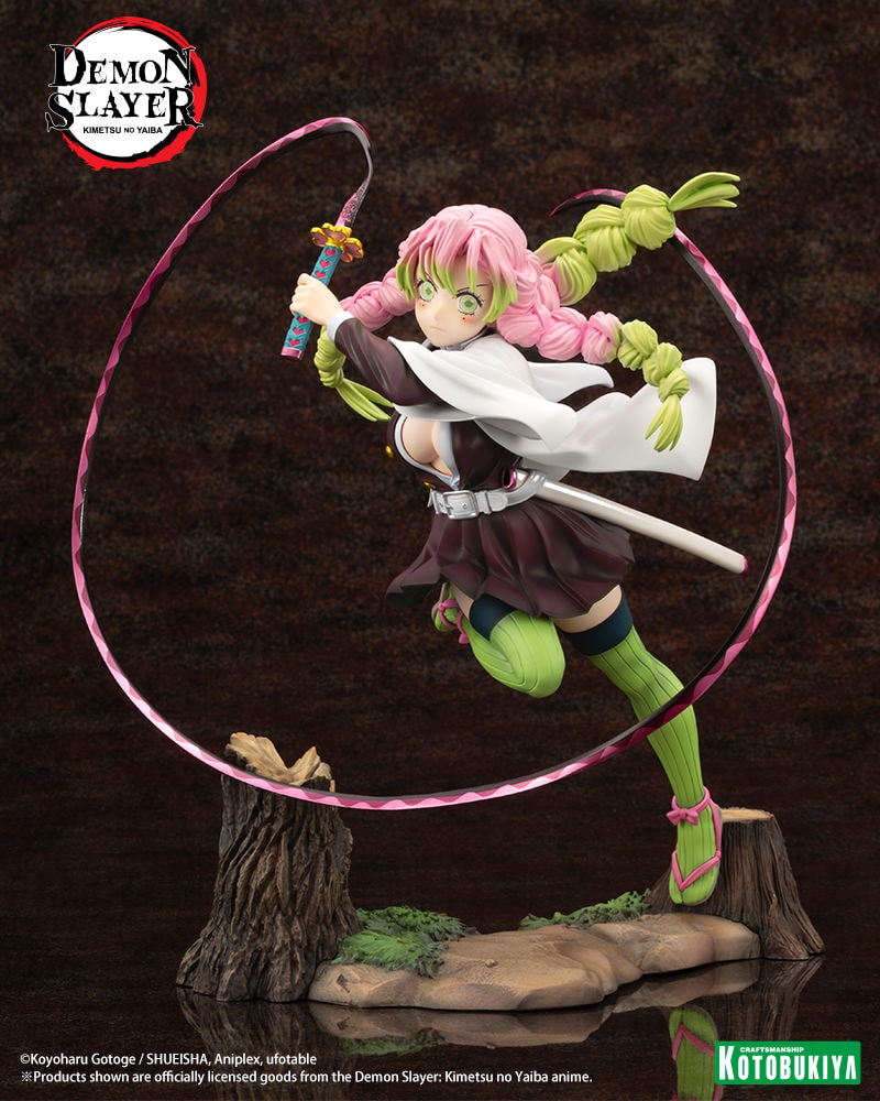 Demon Slayer Mitsuri Kanroji Statues - Prototype Shown View 5