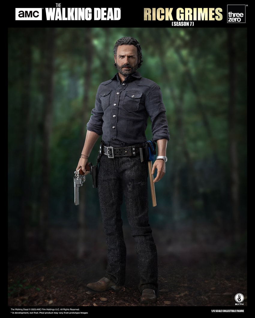 Rick Grimes Season 7 Sixth Scale Collectible Figure by Threezero