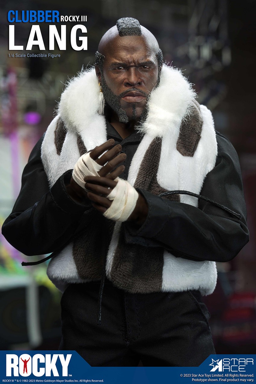 Rocky Clubber Lang Deluxe Sixth Scale Figure - Prototype Shown View 3