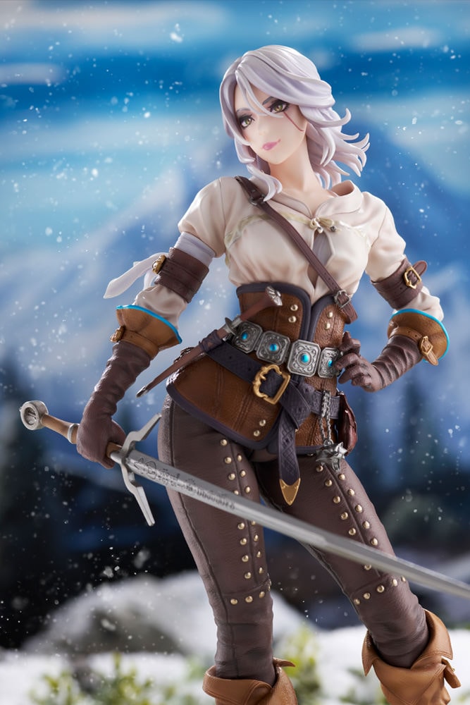 The Witcher Ciri Bishoujo Statues - Prototype Shown View 1
