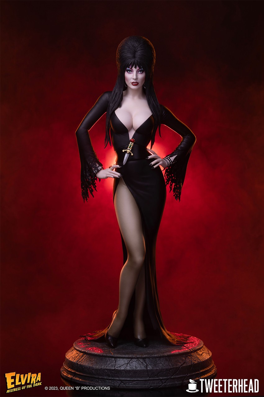 Elvira: Mistress of the Dark Quarter Scale Maquette by
