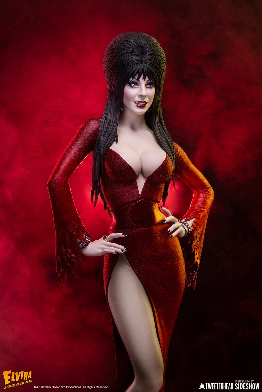 エルヴァィラ ELVIRA MISTRESS OF THE DARK (35) Elvira: Mistress of the Dark (Red Glitter Dress Variant