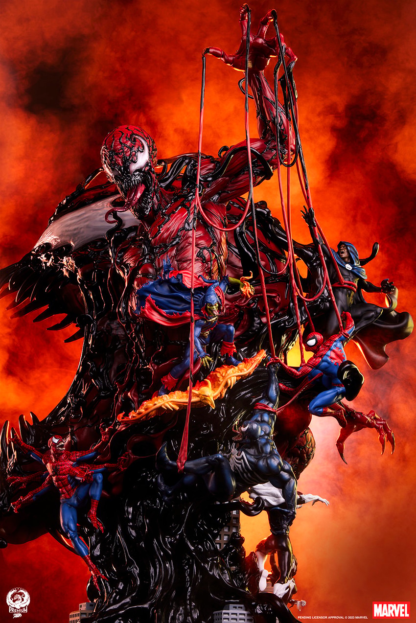 Marvel Maximum Carnage Bust - Prototype Shown View 6