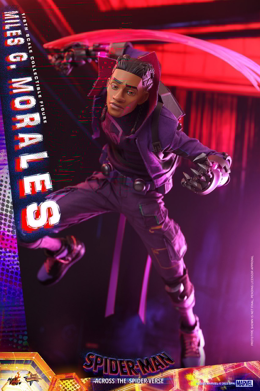 Hot toys miles g morales マイルズGモラレス Miles G. Morales Sixth Scale Figure by Hot Toys | Sideshow