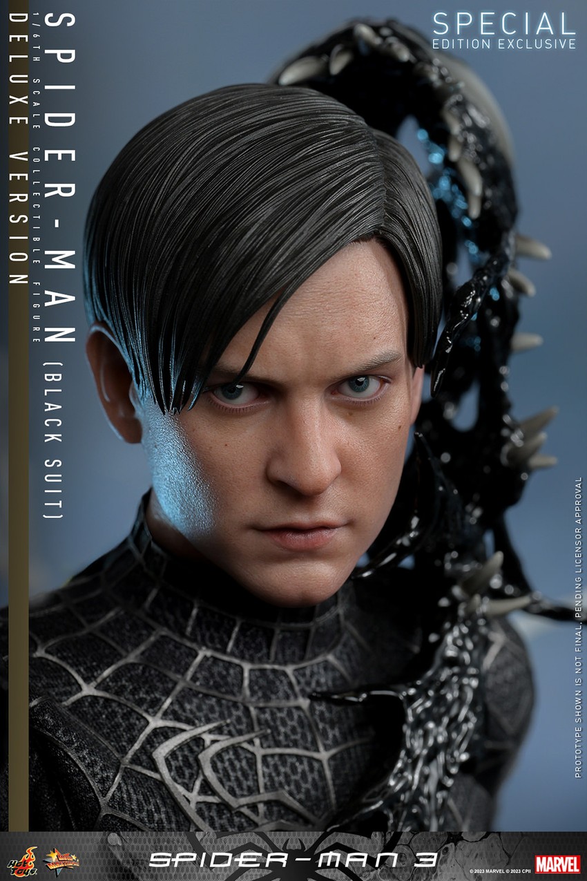 Spider-Man (Black Suit) (Deluxe Version) (Special Edition)- Prototype Shown View 5