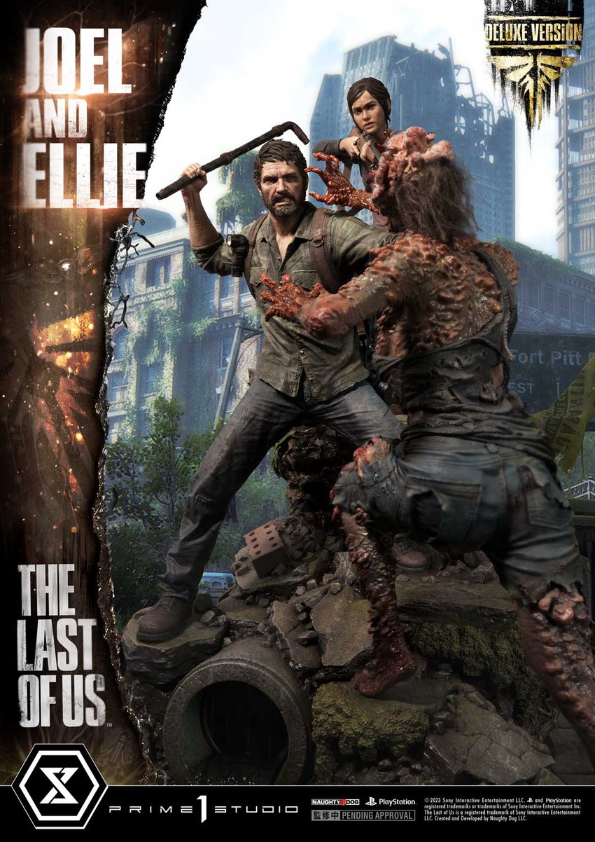 The Last of Us Joel & Ellie (Deluxe Version) Quarter Scale Statue  View 6
