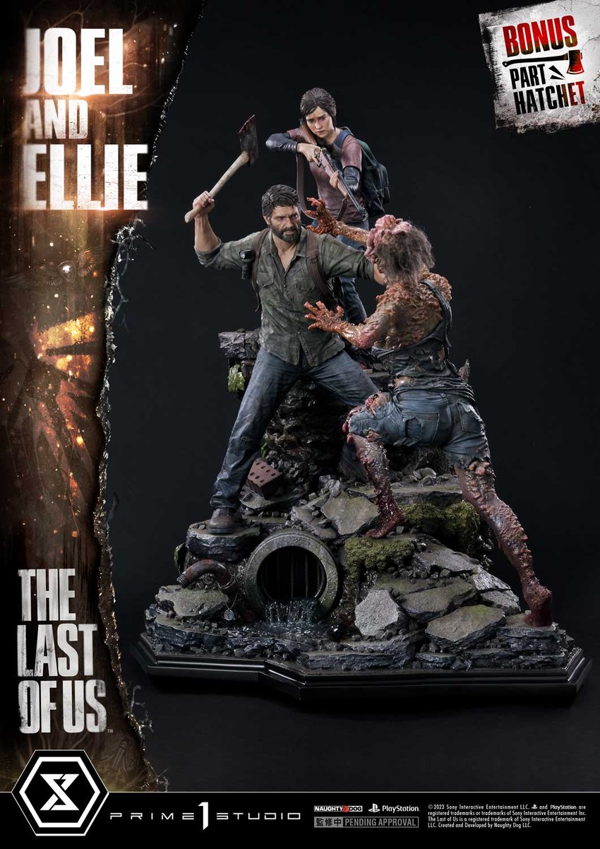 The Last of Us Joel & Ellie (Deluxe Bonus Version) Quarter Scale Statue  View 6