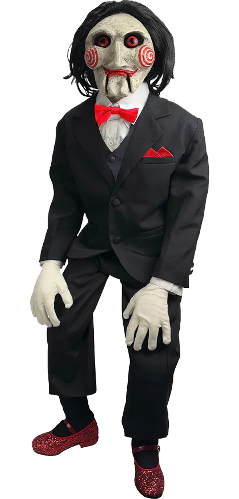 SAW Billy the Puppet Deluxe Prop Replica - Prototype Shown View 6