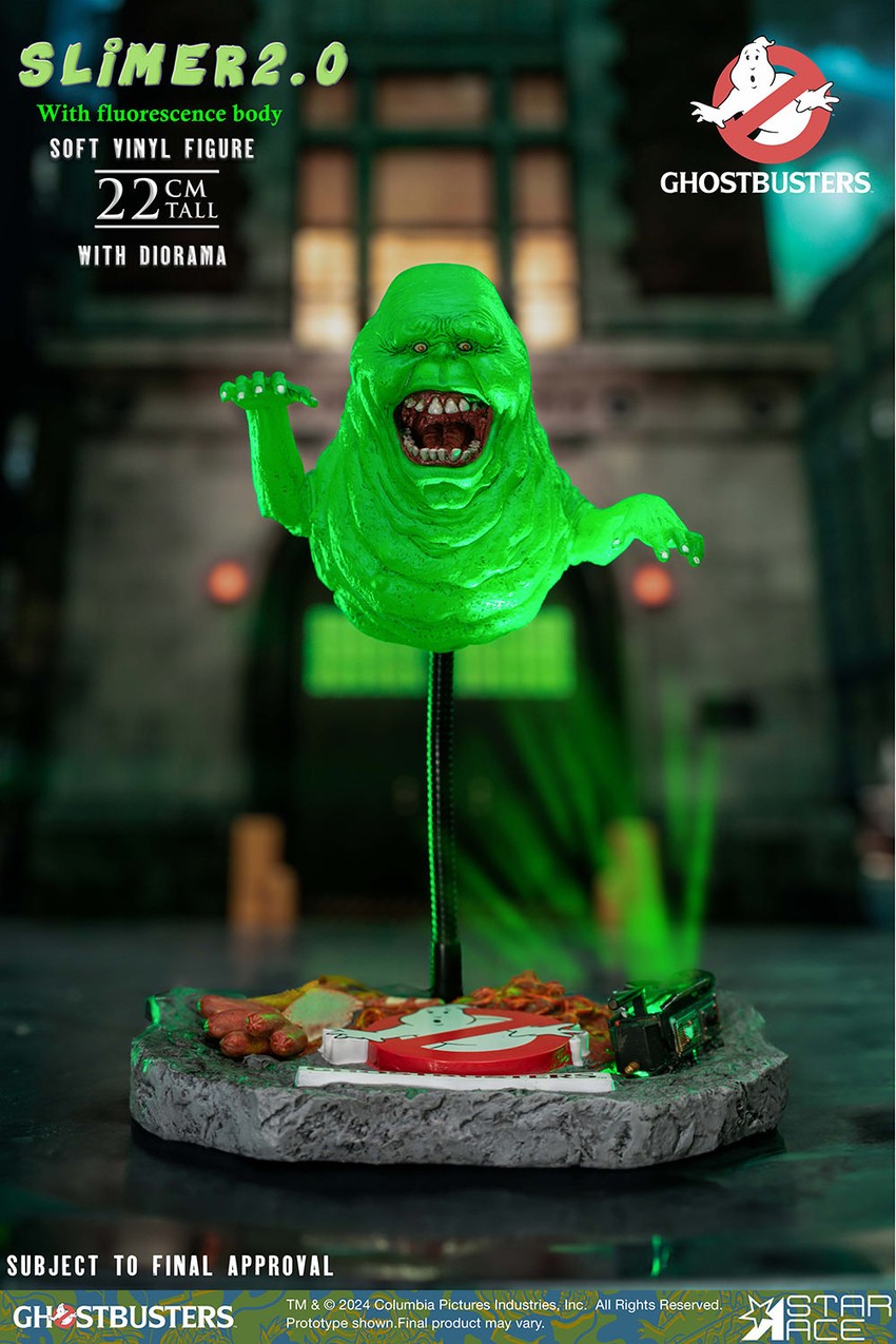 Ghostbusters Slimer 2.0 Collectible Figure - Prototype Shown View 6