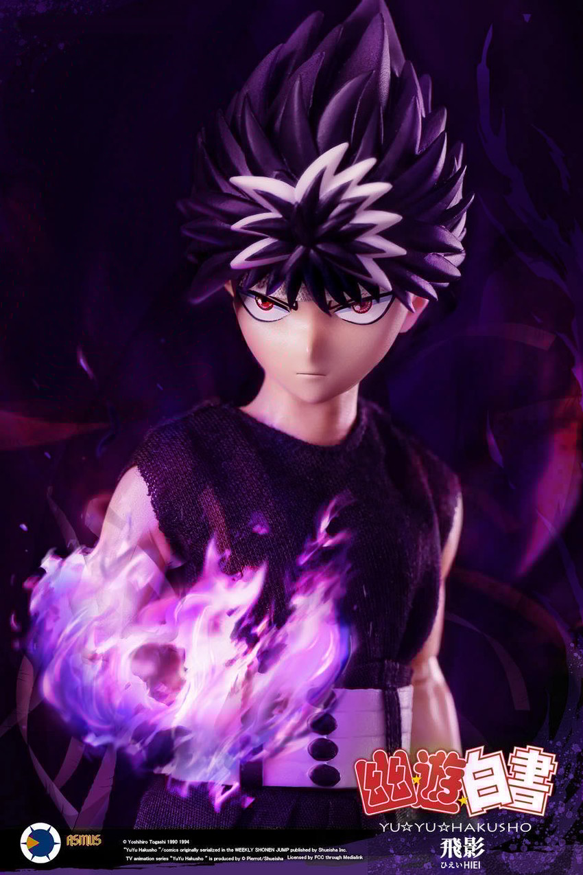 YuYu Hakusho Hiei (Luxury Edition) Sixth Scale Figure  View 5