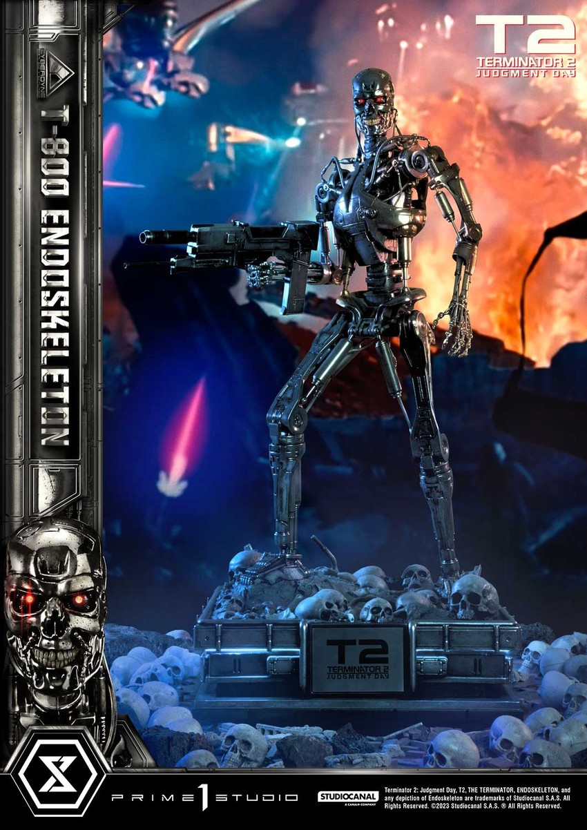 T-800 Endoskeleton 1:3 Scale Statue by Prime 1 Studio | Sideshow