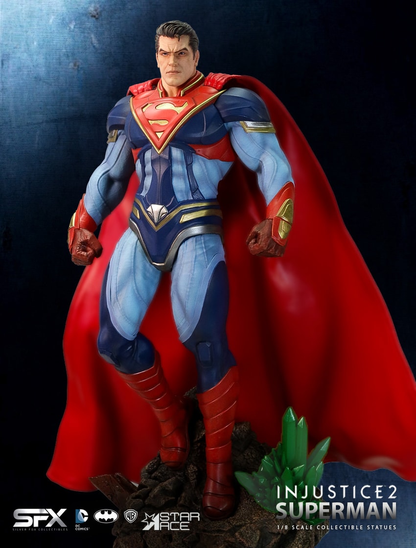 Superman Injustice II Deluxe- Prototype Shown View 1