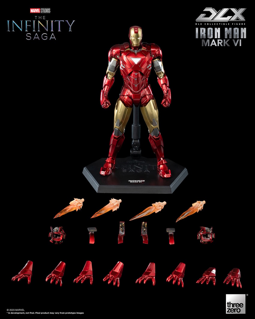 DLX Iron Man Mark 5 Collectible Figure by Threezero | Sideshow