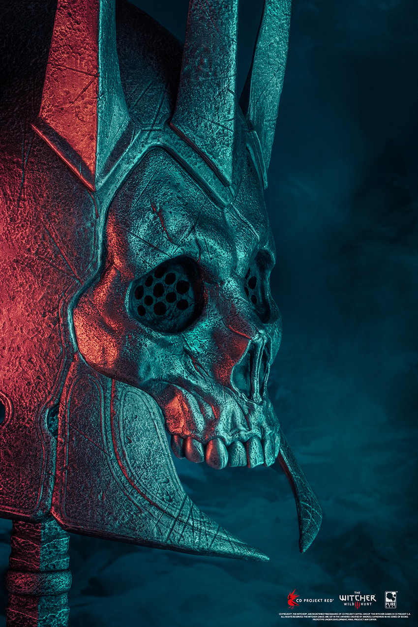 The Witcher 3: Wild Hunt Eredin Helmet Life-Size Replica - Prototype Shown View 5