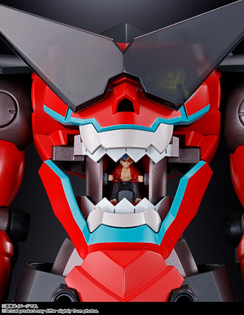 GX-107 Gurren Lagann & Giga Drill Set Soul of Chogokin Collectible