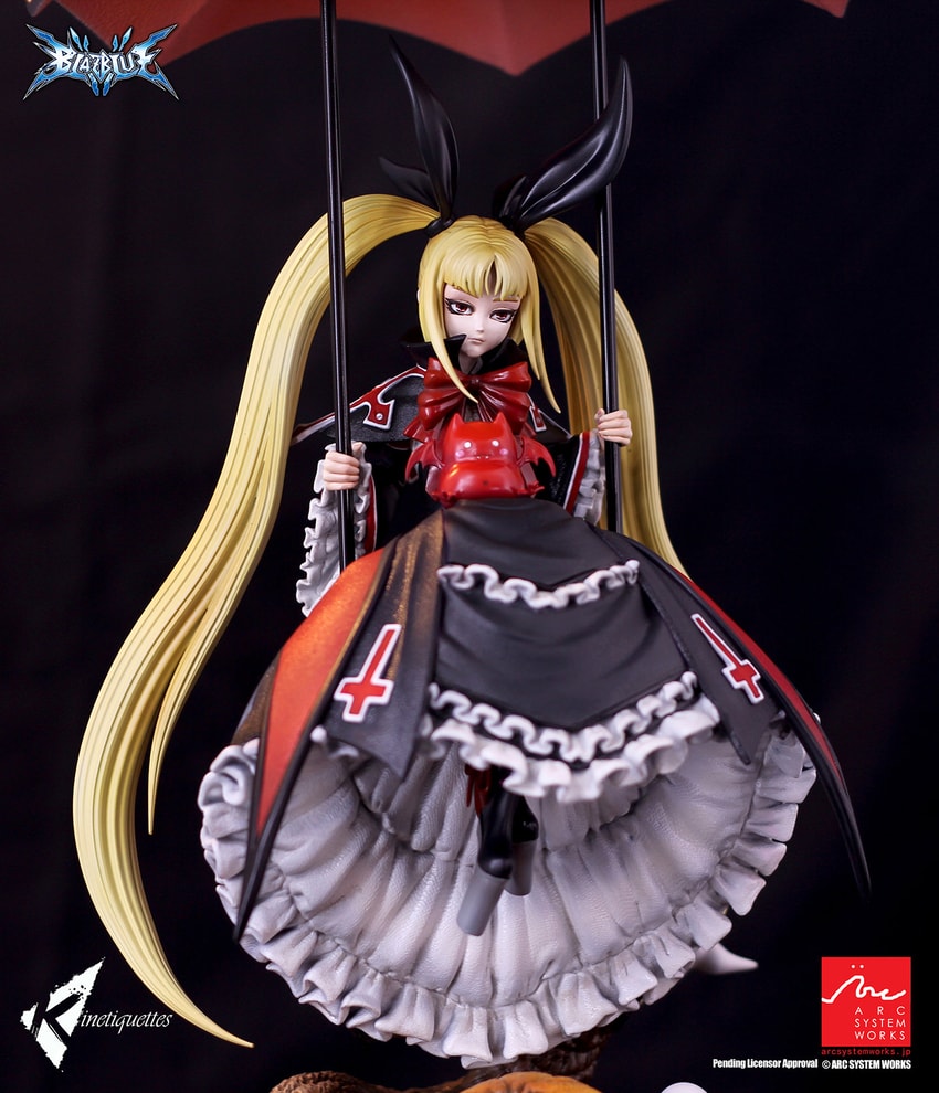 BlazBlue Rachel Alucard – Vampiric Heiress Statues - Prototype Shown View 5
