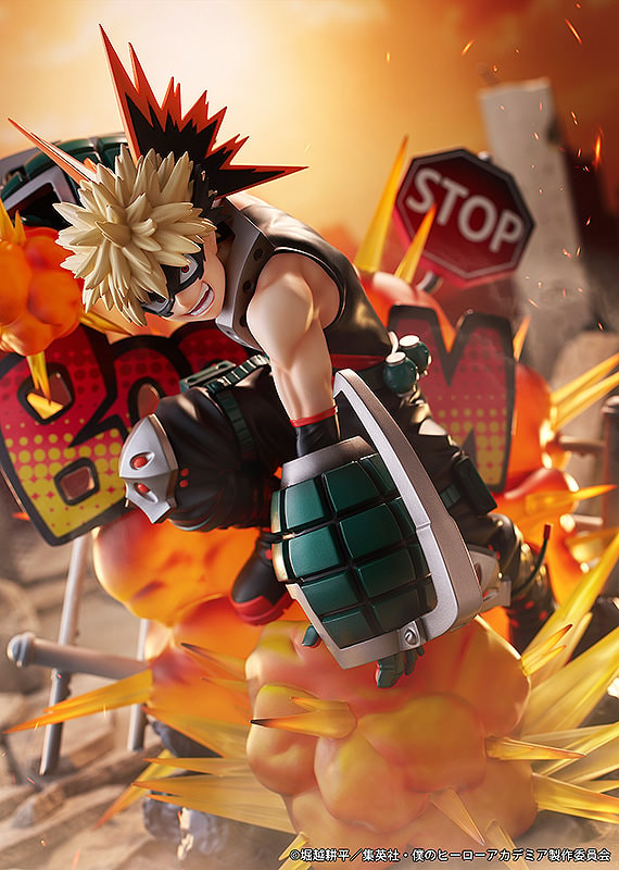 My Hero Academia Katsuki Bakugo (Great Explosion Murder God Dynamight Version) Collectible Figure - Prototype Shown View 3