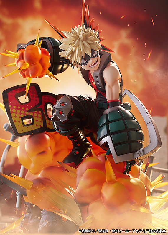 My Hero Academia Katsuki Bakugo (Great Explosion Murder God Dynamight Version) Collectible Figure - Prototype Shown View 4