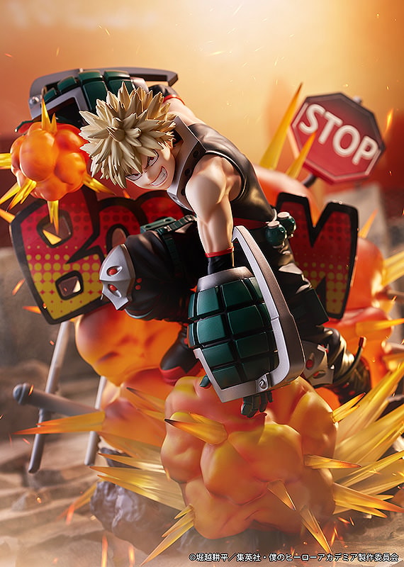 My Hero Academia Katsuki Bakugo (Great Explosion Murder God Dynamight Version) Collectible Figure - Prototype Shown View 6