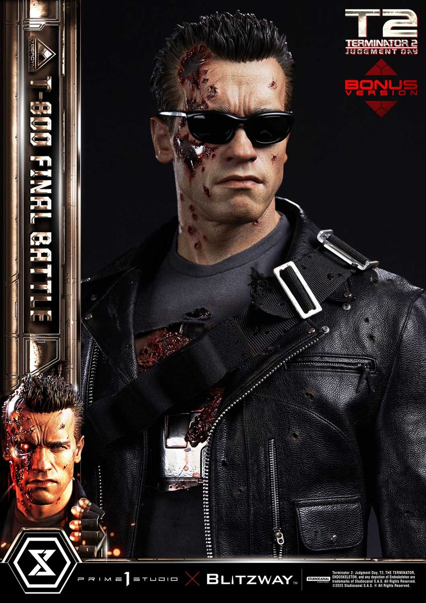 T-800 Final Battle 1:3 Scale Statue by Prime 1 Studio | Sideshow