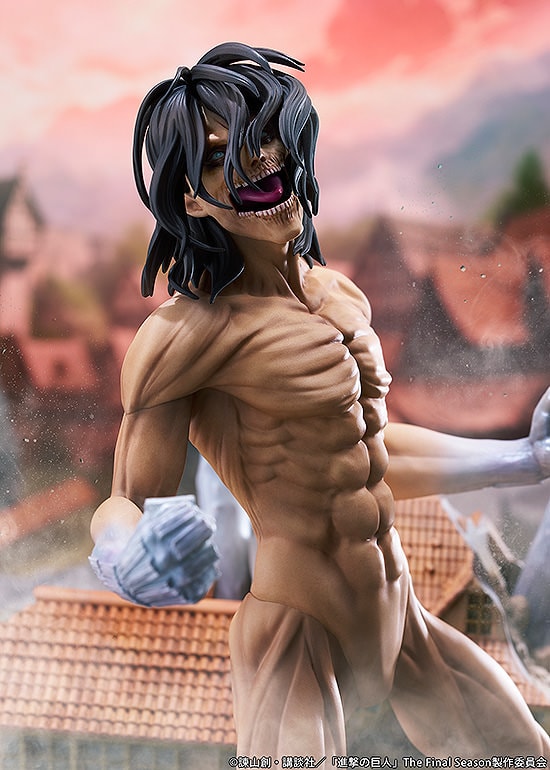 Attack on Titan Eren Jaeger (Attack Titan Version) Judgment Collectible Figure - Prototype Shown View 3