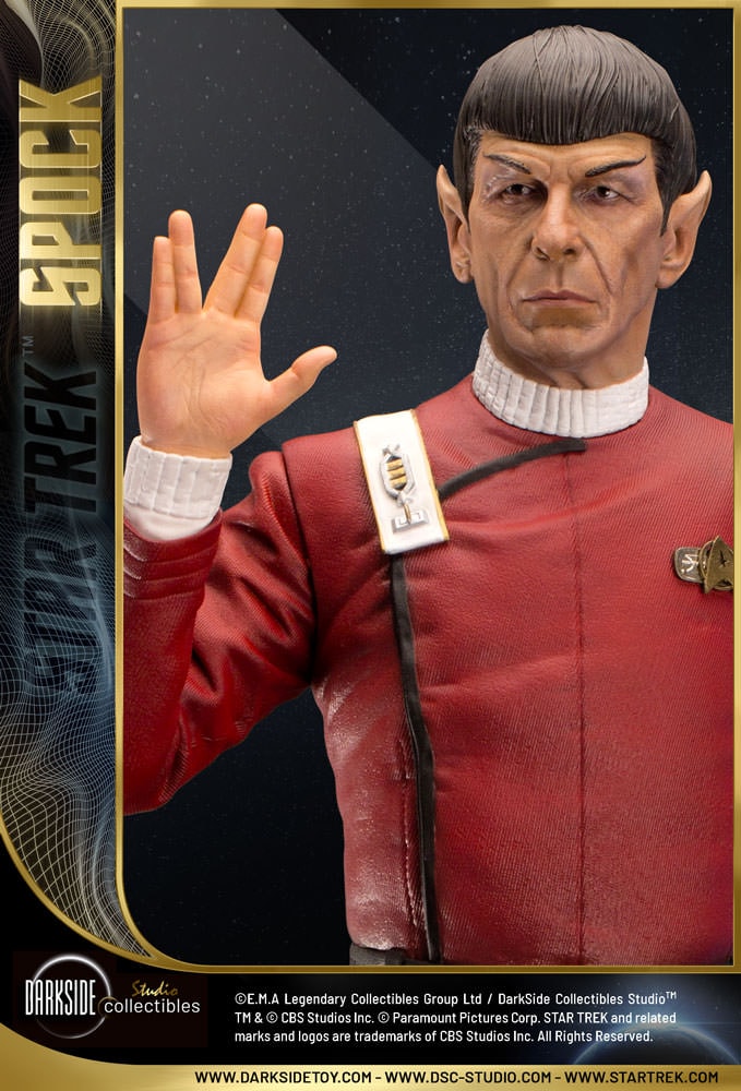Star Trek Spock Quarter Scale Statue - Prototype Shown View 3