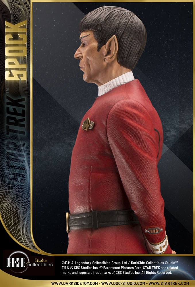 Star Trek Spock Quarter Scale Statue - Prototype Shown View 6