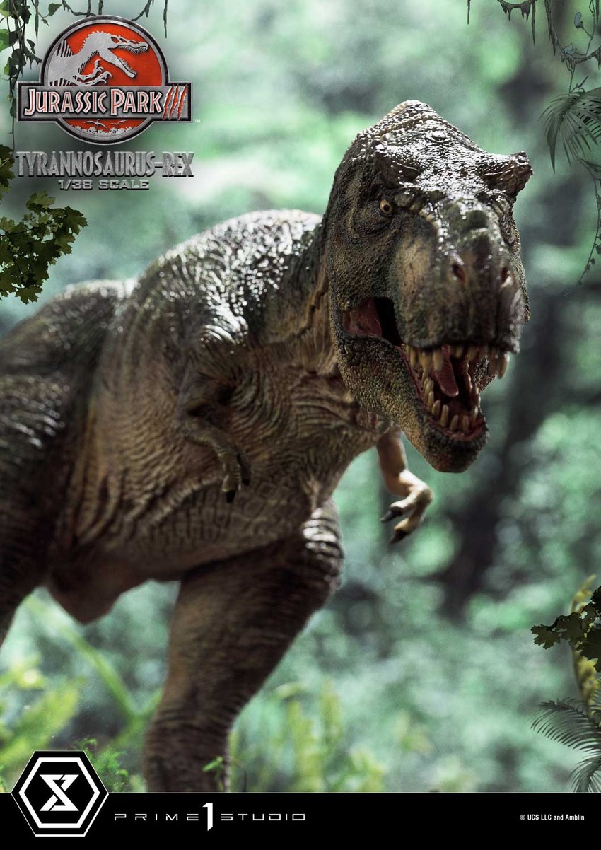 プライム1　Jurassic Park T Rex 限定版フィギュア Tyrannosaurus-Rex Collectible Figure by Prime 1 Studio | Sideshow