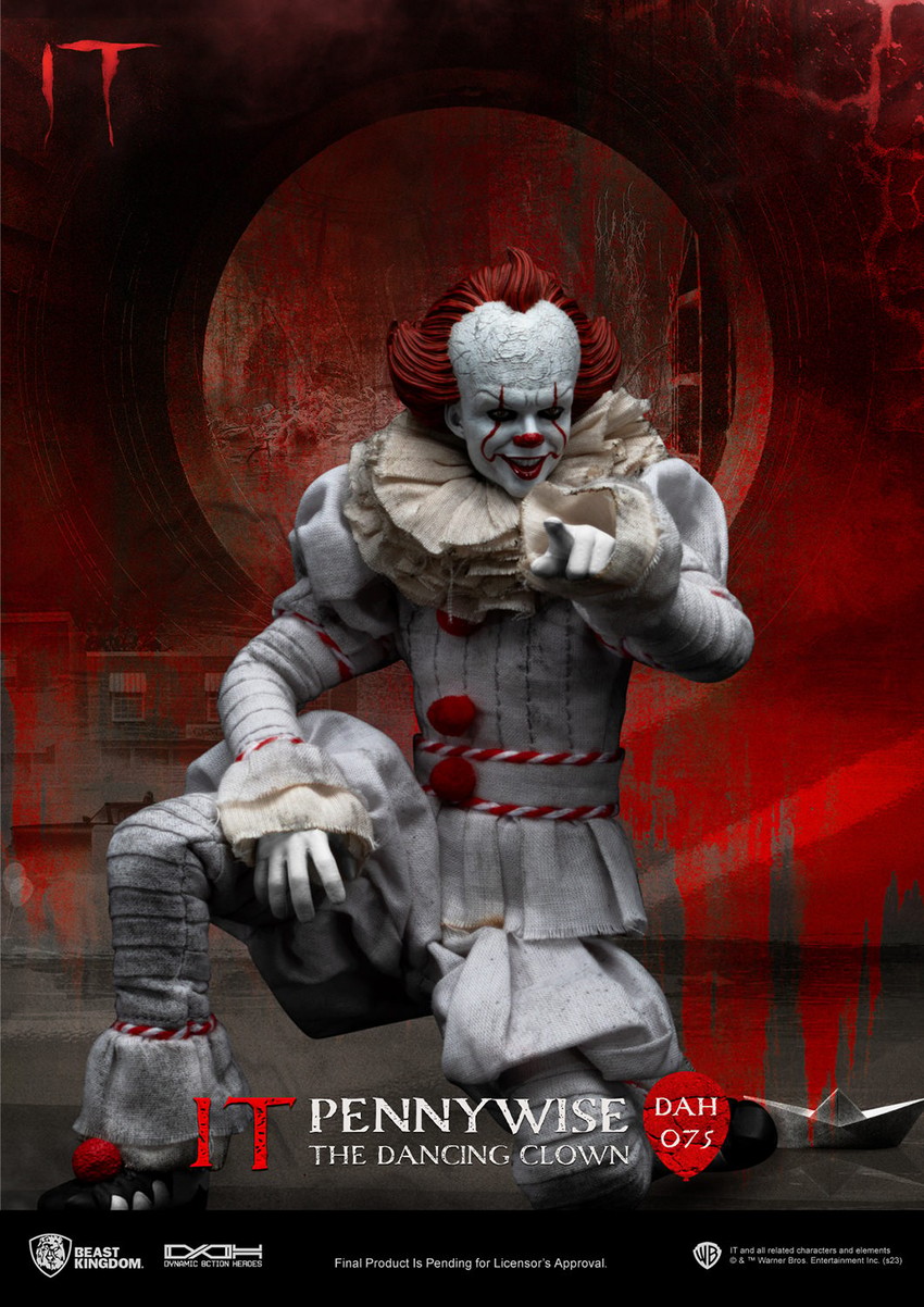 Pennywise Action Figure by Beast Kingdom | Sideshow Collectibles