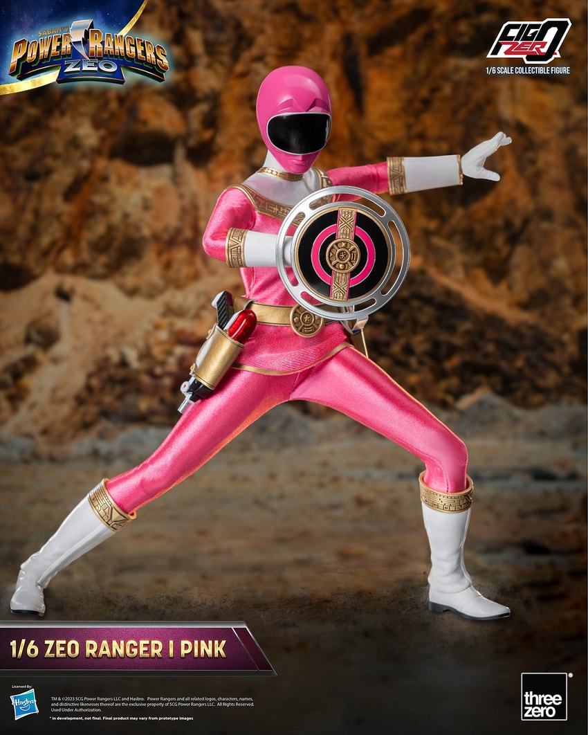 Zeo Ranger I Pink Sixth Scale Figure by Threezero | Sideshow