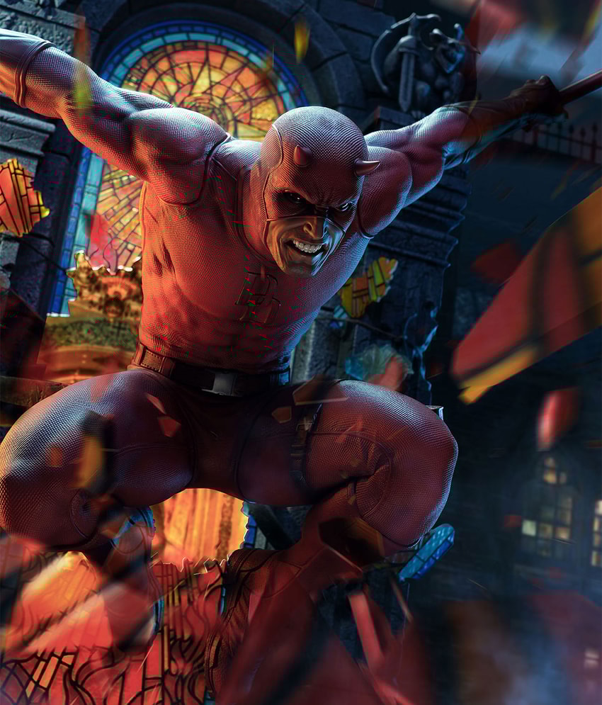 Daredevil 1:3 Scale Statue by PCS | Sideshow Collectibles