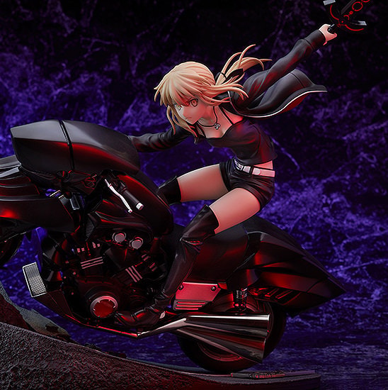 Fate/Grand Order Saber Altria Pendragon (Alter) & Cuirassier Noir Collectible Figure - Prototype Shown View 1